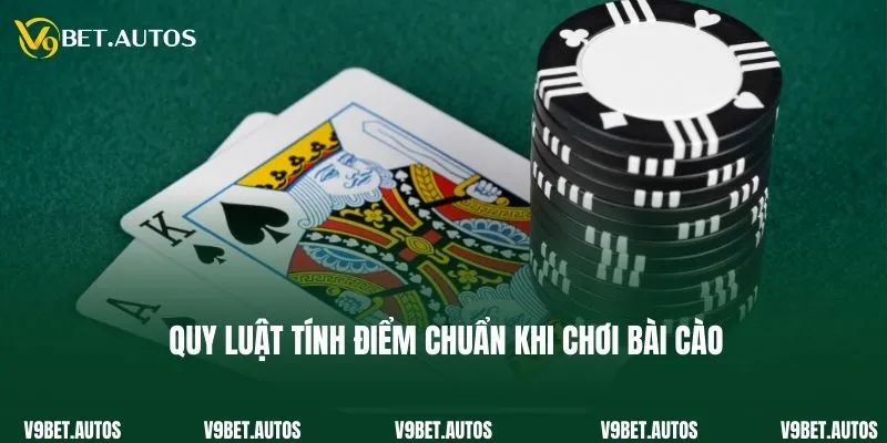 Quy luật tính điểm chuẩn khi chơi bài cào tại nhà cái V9bet